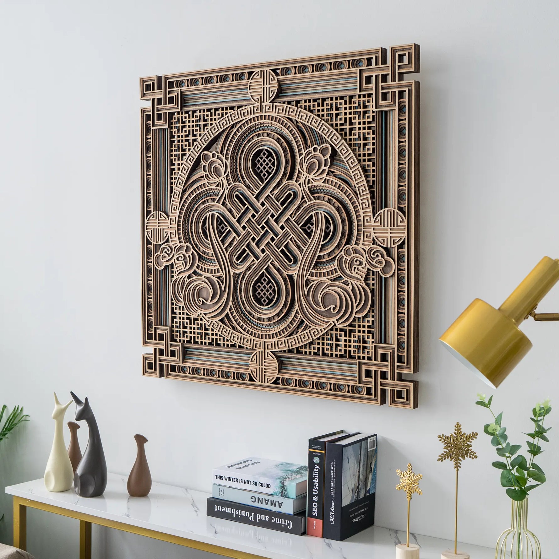 Peace Knot elevation view