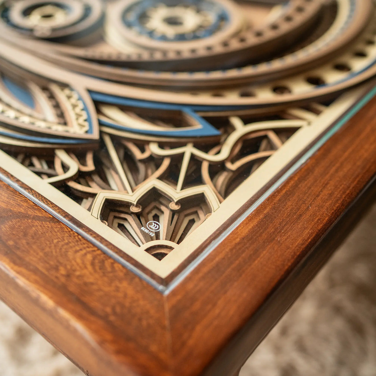 Phoenix Table Phoenix Layered Wood Coffee Table | STEREOWOOD