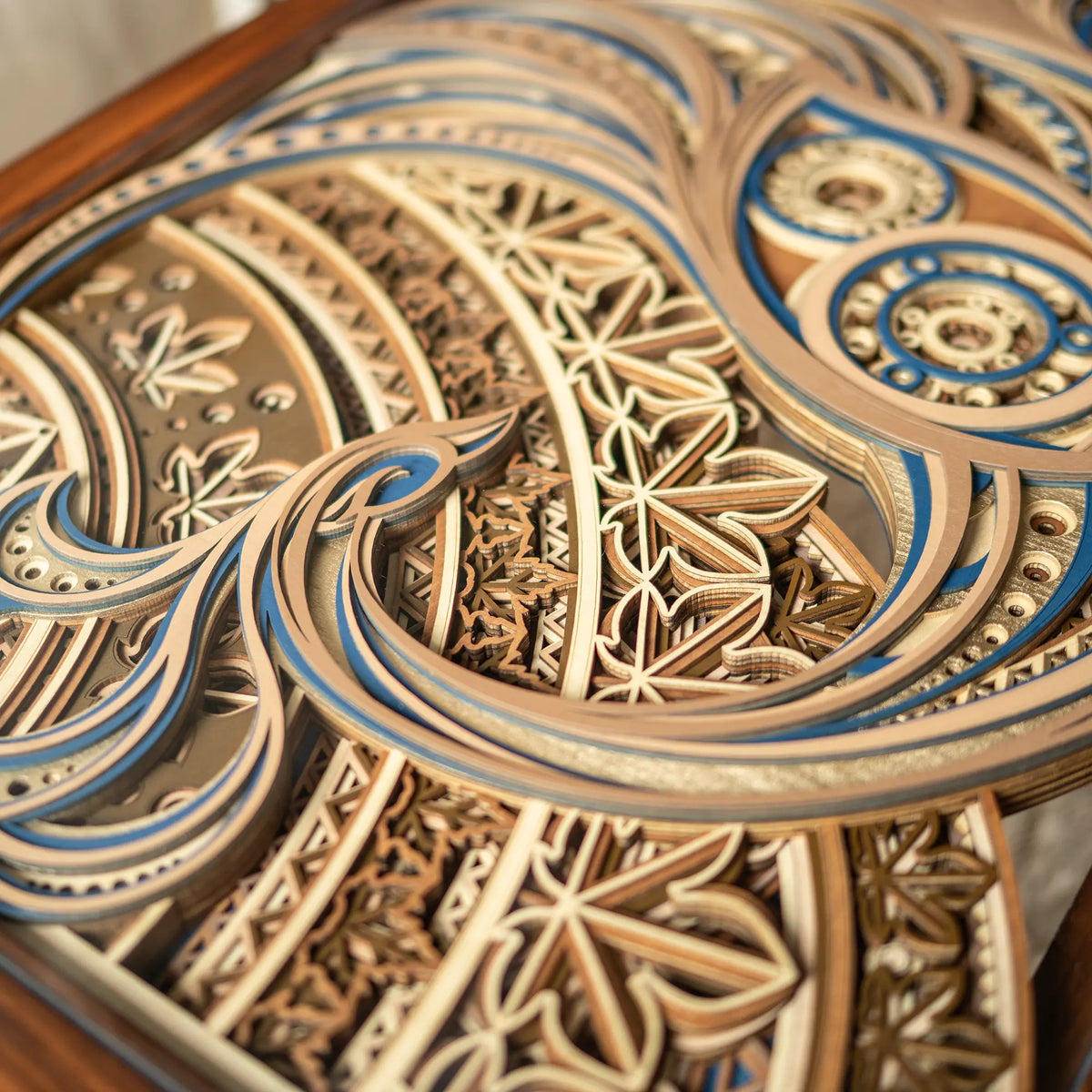 Phoenix Table Phoenix Layered Wood Coffee Table | STEREOWOOD