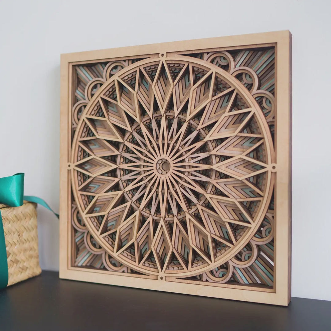 Holy Heart Multilayer Wood Wall Art