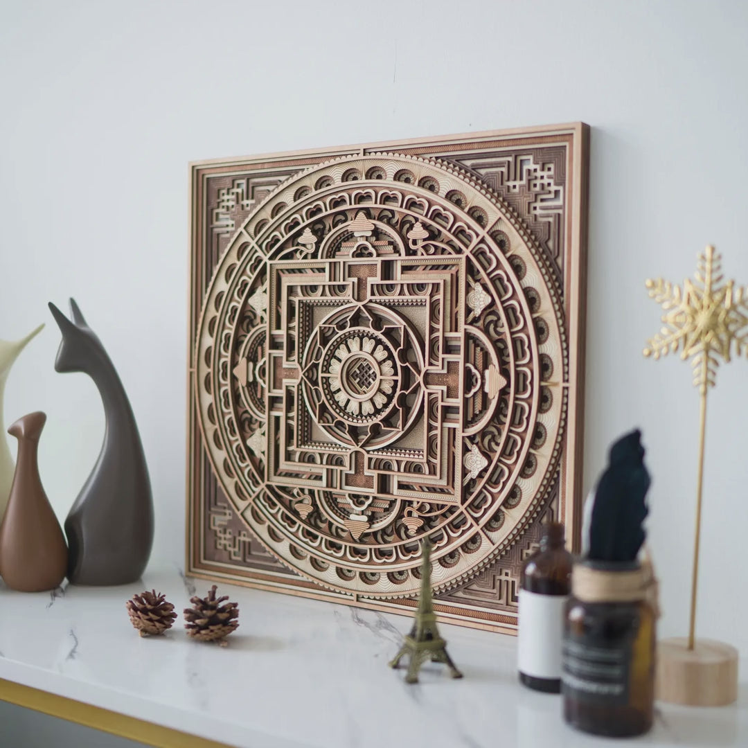 Mandala I Multilayer Wood Wall Art
