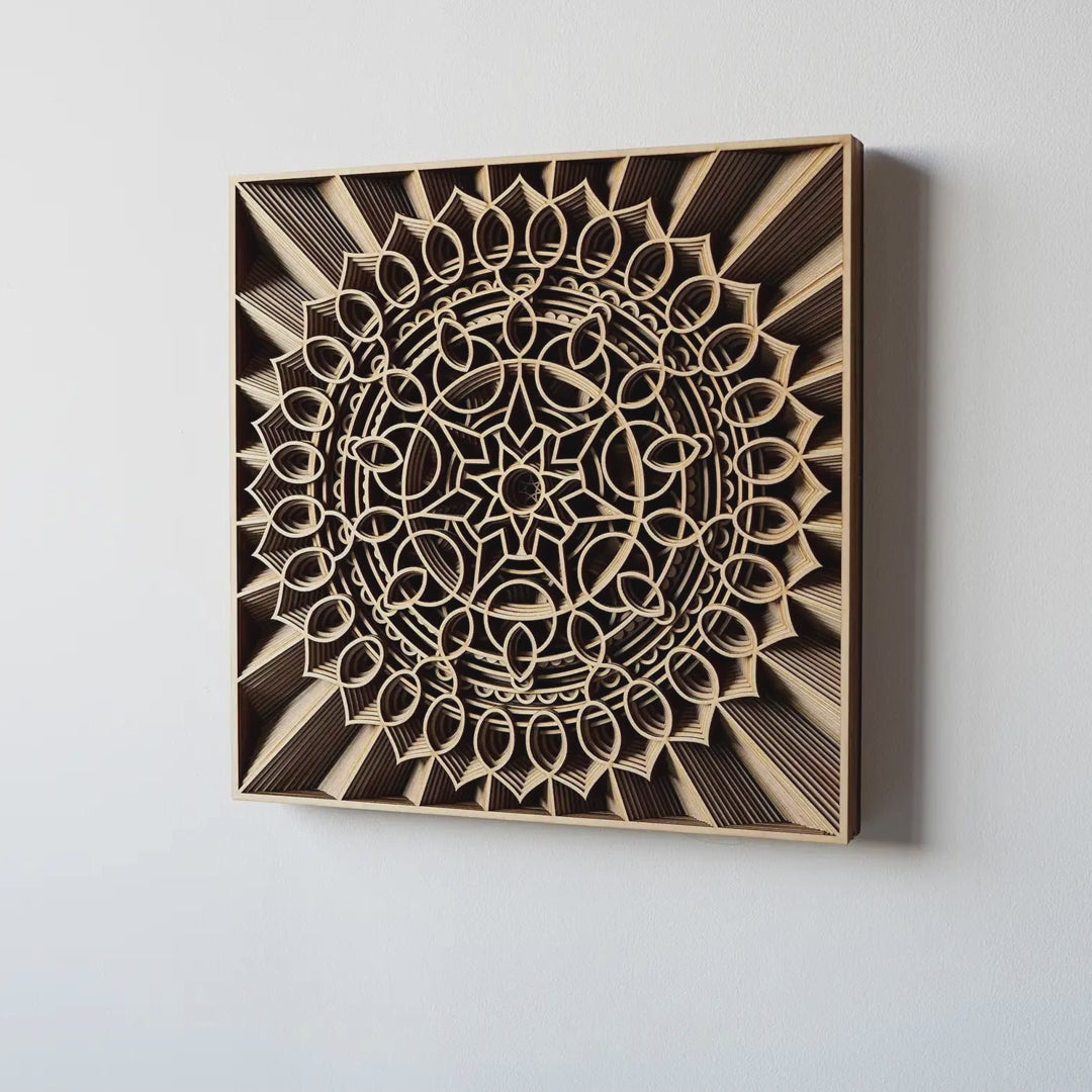 Nebula Multilayer Wood Wall Art