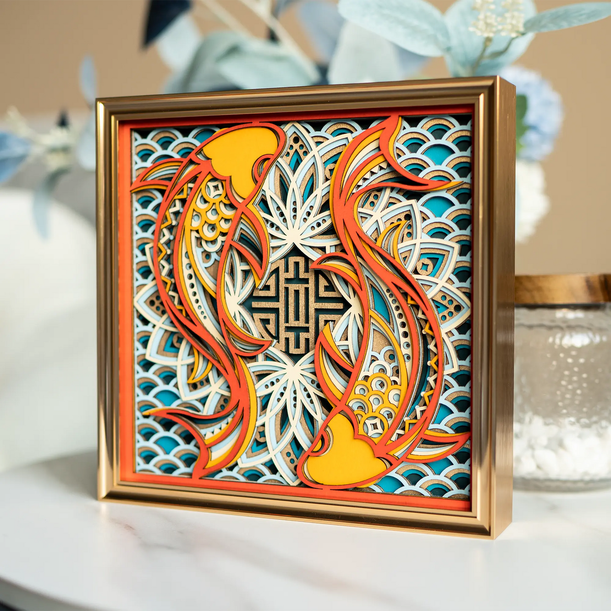 Serene Koi elevation view