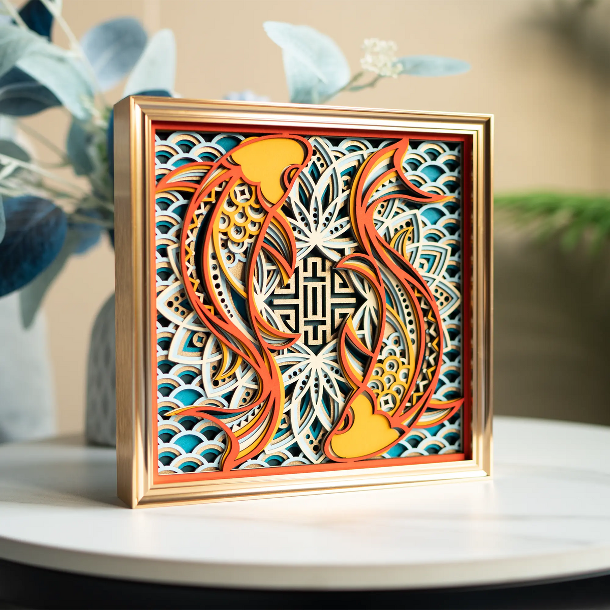 Serene Koi elevation view